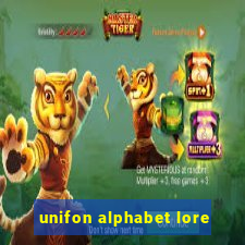 unifon alphabet lore