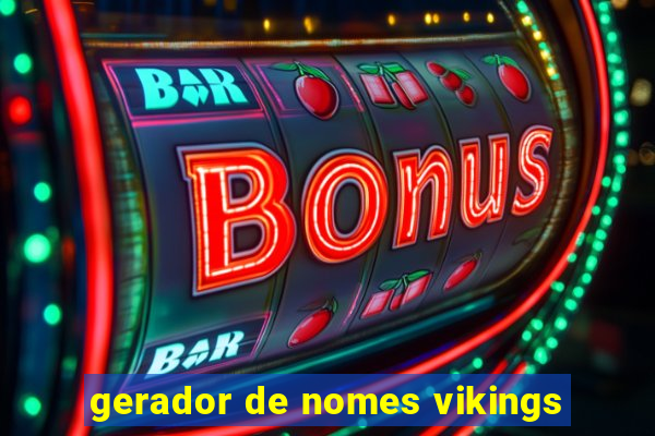 gerador de nomes vikings