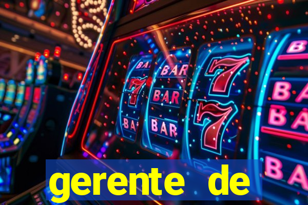 gerente de plataforma slots