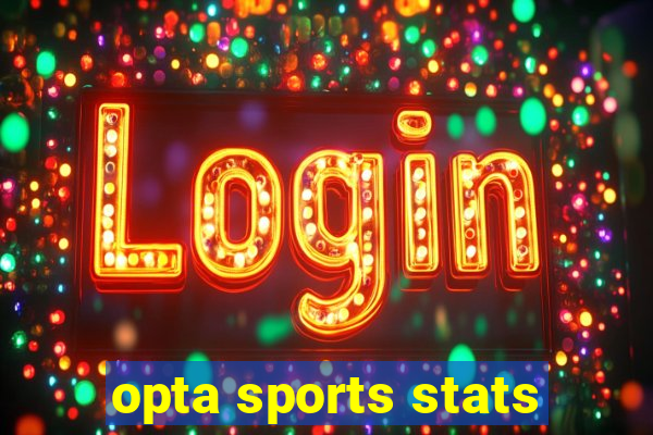 opta sports stats