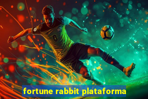 fortune rabbit plataforma