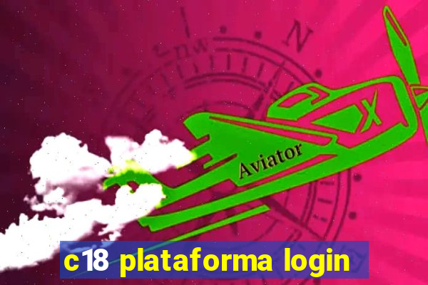 c18 plataforma login