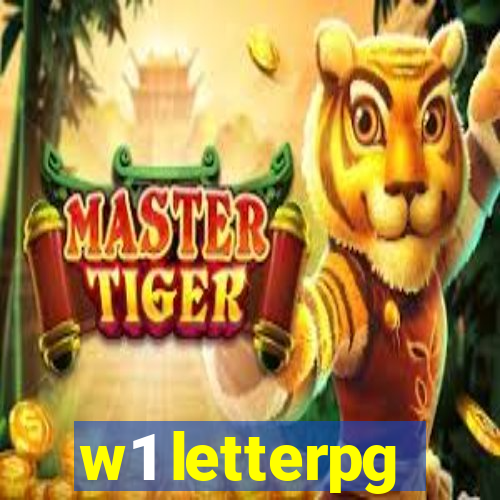 w1 letterpg