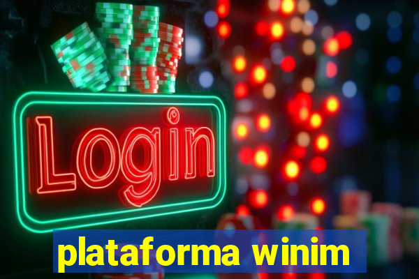 plataforma winim