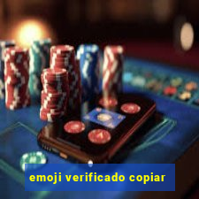 emoji verificado copiar