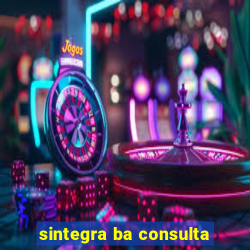 sintegra ba consulta