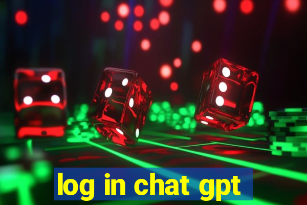 log in chat gpt