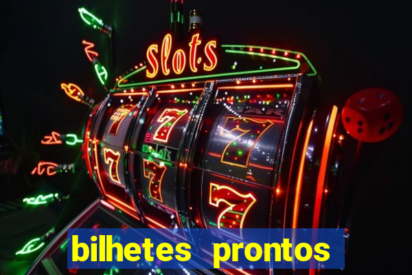 bilhetes prontos futebol hoje