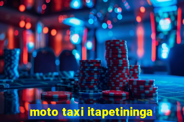 moto taxi itapetininga