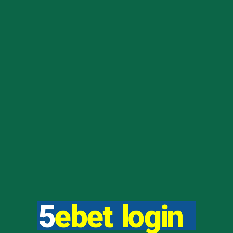 5ebet login