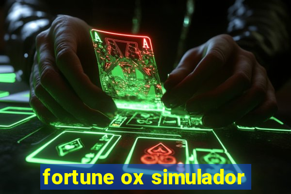 fortune ox simulador