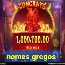 nomes gregos