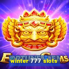 winter 777 slots